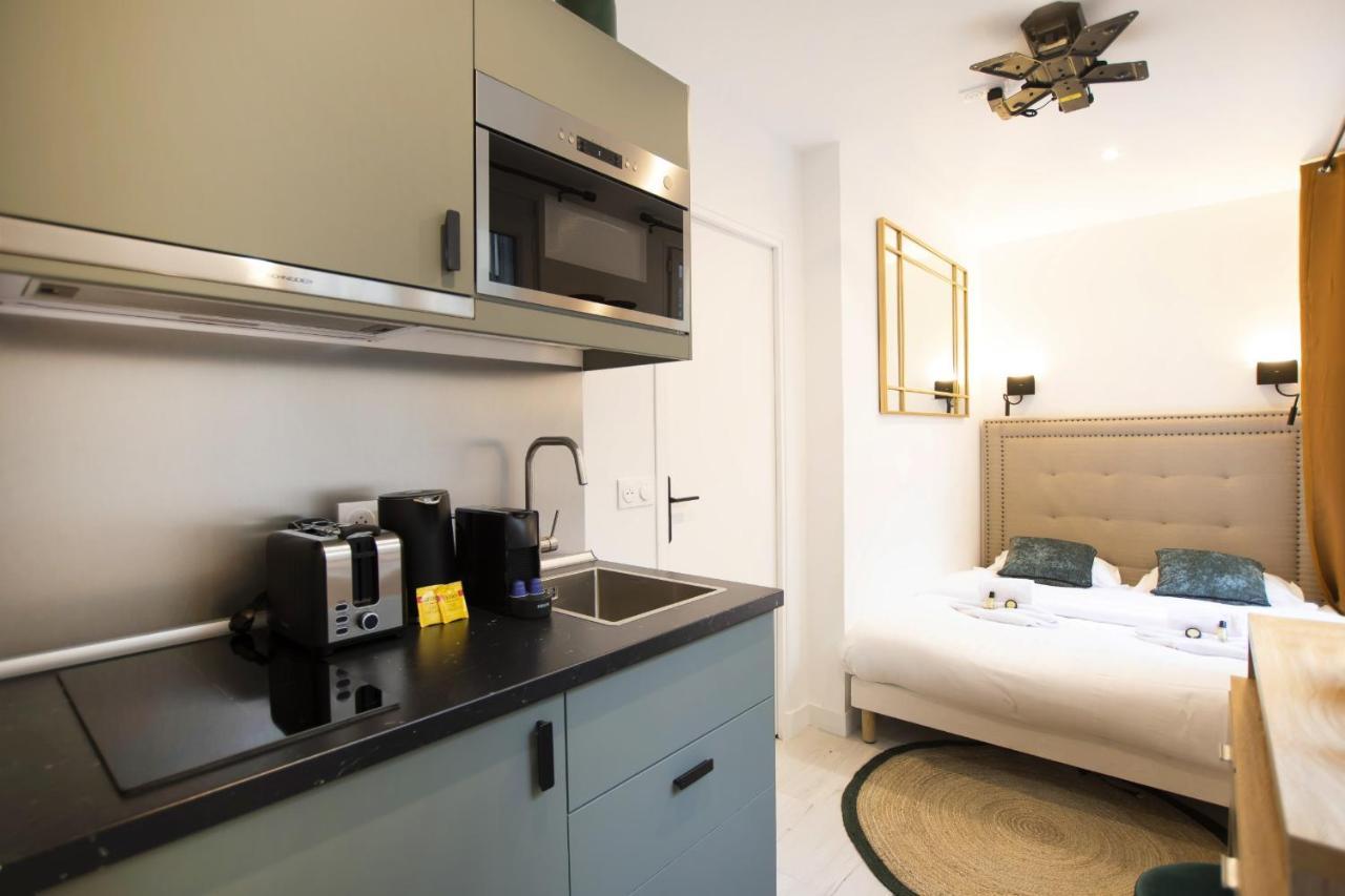 Guestready - Studio With Jacuzzi In The 10 Th Apartamento Paris Exterior foto